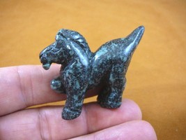 (Y-HOR-P-711) speckled Green HORSE stone carving figurine GEMSTONE I love horses - £14.01 GBP