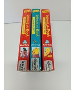 Winnie The Pooh VHS Lot Disney 1994 Learning Friendship Playtime Lot of ... - £11.69 GBP
