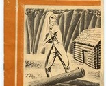 The True Story of the Log Cabin by Lincoln Logs 1943  - $27.72