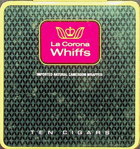 La Corona Whiffs - Empty Metal Cigar Box - Made in England - Preowned - £9.49 GBP