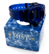 Vintage Canadian Mist Digital Wristwatch Blue Promo 2000 - £15.73 GBP