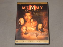 The Mummy Returns DVD 2001 Collector&#39;s Edition Free Shipping Widescreen - £3.93 GBP
