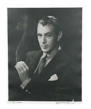 Gary Cooper by George Hurrell Signed Photographic Print LE of 190 14&quot; x 11&quot; - £1,194.42 GBP