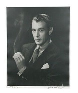 Gary Cooper by George Hurrell Signed Photographic Print LE of 190 14&quot; x 11&quot; - £1,204.80 GBP
