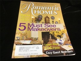 Romantic Homes Magazine October 2004 5 Must See Makeovers, Cozy Guest Bedroom - £9.57 GBP