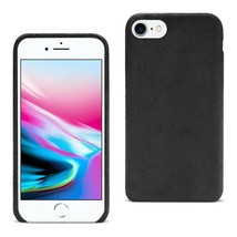 Reiko Iphone 7/8/se2 Fuzzy Fur Soft Tpu Case In Black - £7.99 GBP