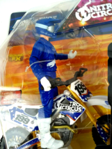 Travis Pastrana Motocross Adventure Force Dirt Bike Rider Figure Toy Nit... - £23.98 GBP