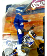 Travis Pastrana Motocross Adventure Force Dirt Bike Rider Figure Toy Nit... - £23.62 GBP
