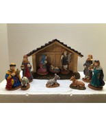 Lemax Nativity Set  Christmas Village Collection 1996 Original Box  #631... - £19.68 GBP