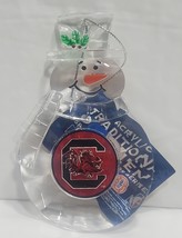 South Carolina Gamecocks Snowman Ornament - NCAA - $235.54 MXN