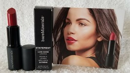 BareMinerals Bare Statement Luxe-Shine SRSLY RED Lipstick Mini .06 oz/1.... - $9.89