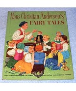 Childrens Wonder Book Hans Christian Andersen Fairy Tales No 599 1952 - $112.09 MXN