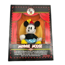 Gund Minnie Mouse Plush Replica Antique Minnie 1990s Original Box 7205 Bonus - £19.78 GBP