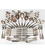 Tele by Brodrene Mylius Flatware Set 40 Pieces, Norwegian 830 Silver - €4.055,17 EUR
