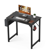 Small Computer Desk 31&quot; Simple Writing Mini Desk Home Office Space Lapto... - $924.58 MXN