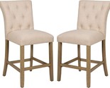 Two Ball And Cast Counter Height Barstools, Each With A 24 Inch Seat Hei... - $259.94