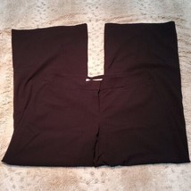 Cabi Black Wide Leg Mid Rise Dress Pants Size 4 - $19.00