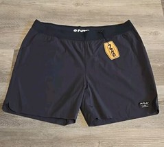 NRS Women&#39;s Beda Board Shorts Size 14 Jet Black NEW - £33.61 GBP