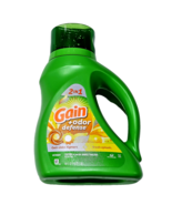 Gain 2 In 1 Odor Defense Fresh Splash 32 Loads Laundry Detergent For All... - $33.43 CAD