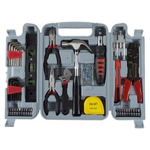 130-Piece Tool Kit - Tools and Home Improvement Set with Hammer, Wrenche... - $78.99