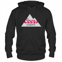 Coors Light Classic Mountain Logo Hoodie Black - £57.53 GBP