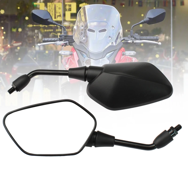 2X10mm Motorcycle Rear View Mirrors   CB 300 F CB300F CB 400 X F CB400X CB400F C - £524.20 GBP