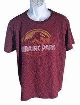 JURASSIC PARK Short Sleeve T-Shirt Red XL (SEE DESCRIPTION) - £7.75 GBP