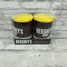Hershey&#39;s Syrup Porcelain Salt and Pepper Shakers New In Package - $17.20