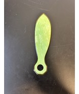 Vtg Pearl Green &amp; Yellow Celluloid Shoe Horn 4-15/16” - €9,75 EUR