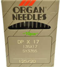 Organ Sewing Machine Needle 135X17-125 - £3.95 GBP