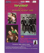 MAKE YOUR MAMA PROUD &quot;MYMP&quot; Philippine Acoustic Band Vegas Promo Card - $73.94 MXN