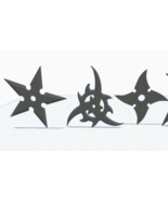 3D Printed Ninja Stars  Fidget Toy  Karate Stars Target - $11.25