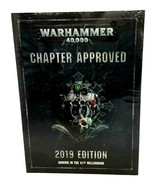 Chapter Approved 2019 Edition Gaming Warhammer 40,000 40K Paper Back SEA... - $48.81 CAD