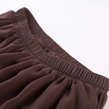 Brown Chiffon Maxi Skirt Outfit Women Custom Plus Size Maxi Chiffon Skirts image 8