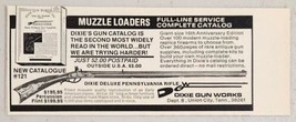 1972 Print Ad Muzzle Loaders Pennsylvania Rifle Dixie Gun Works Union City,TN - £7.35 GBP