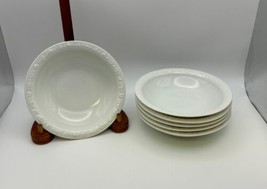 Set of 6 Rosenthal MARIA White Round Fruit / Dessert Bowls Made in Germany - £59.94 GBP