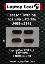 Laptop Feet for Toshiba Satellite U405 compatible kit ( 4 pcs self adhes... - £9.41 GBP