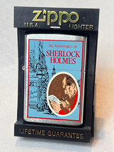 1996 Zippo Lighter The Adventures Of Sherlock Holmes Unfired In Case - £141.61 GBP