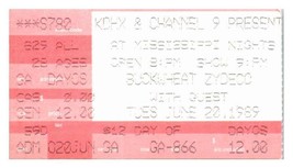 Saraceno Zydeco Concerto Ticket Stub Giugno 20 1989 St.Louis Missouri - £43.26 GBP