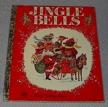  Jingle Bells #553 Christmas Holiday Vintage 1972 Little Golden Book - £4.59 GBP