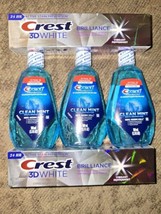 5 Pc Mixed Lot Crest Toothpaste &amp; Travel Mouthwash (K80) - $17.74