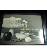 General Foods Home Meal Planner from 1961 - $17.81 CAD