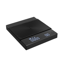Digital Espresso Coffee Scale Kitchen With Auto Timing 2000 Grams Black Plus NEW - £70.20 GBP