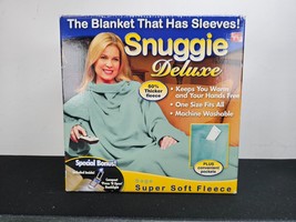 SNUGGIE Original Sage Super Soft Fleece One size fits all Adults Brand New - £15.86 GBP