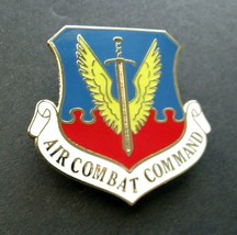 US AIR FORCE USAF COMBAT COMMAND LARGE LOGO LAPEL PIN 1.5 inches - $6.24