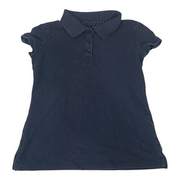 Old Navy Youth Girls Blue Polo Shirt Size M - £7.43 GBP