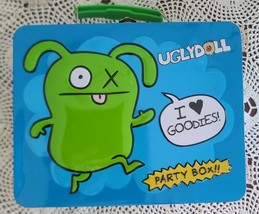 &quot;Uglydoll&quot; Tin ~ Lunchbox ~ Tote w/Handle ~ 2.75&quot; x 6&quot; x 7.5&quot; ~ Ugly Doll Box - £17.65 GBP