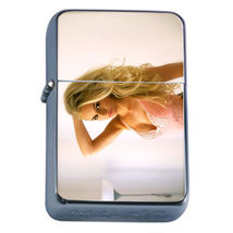 An item in the Collectibles category: Norwegian Pin Up Girls D2 Flip Top Oil Lighter Wind Resistant