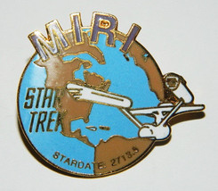 Star Trek Original Series 8th Aired Episode Miri Logo Metal Enamel Pin 1990 NEW - £11.58 GBP