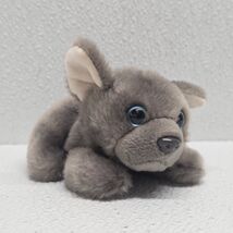 Russ Petooties Pets Plush Soft Gray Frenchie French Bulldog 5" - $14.75